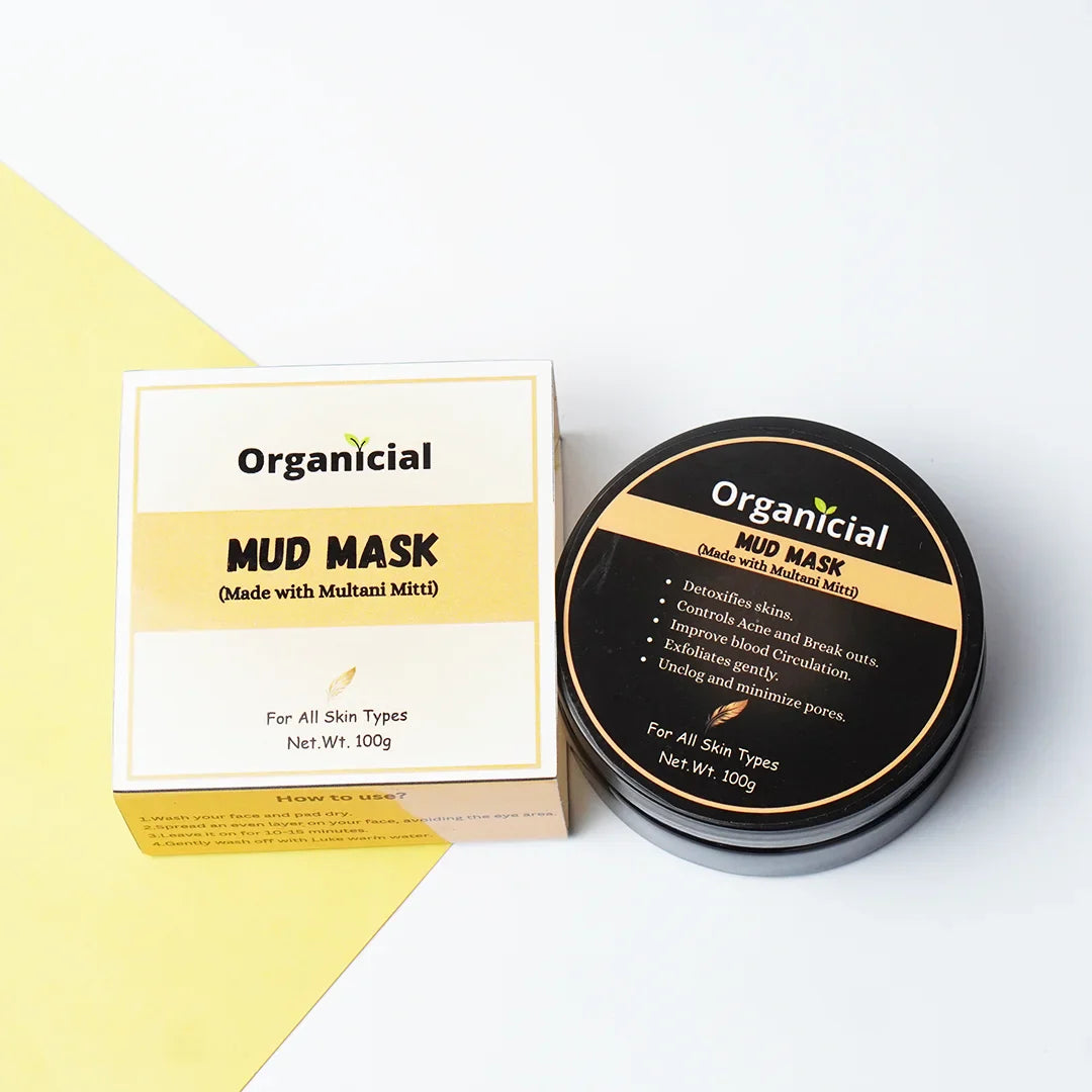 Organicial PureGlow Rejuvenating Silky Black Shampoo