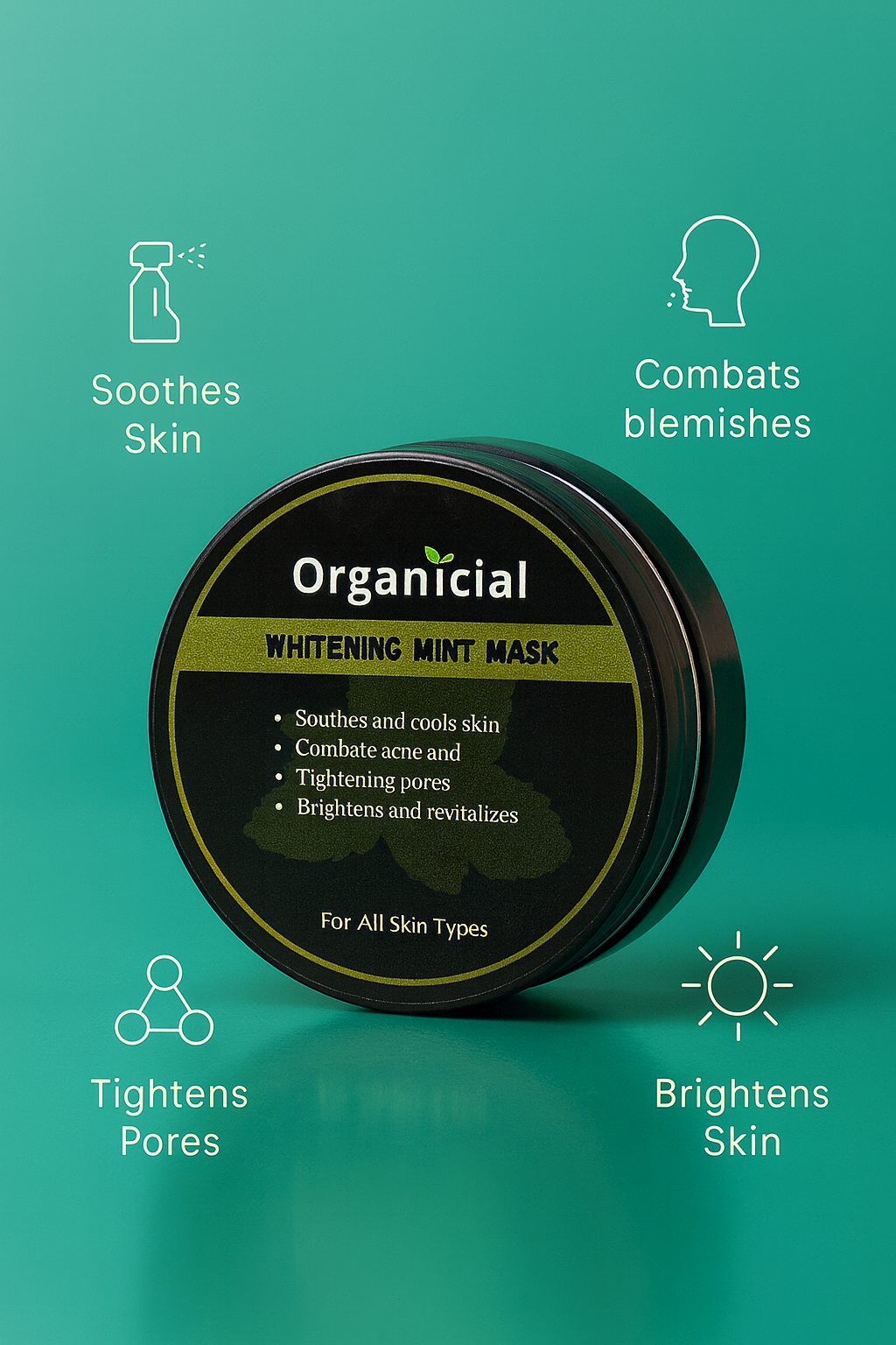 Organicial Mint Radiance Clarifying Mask