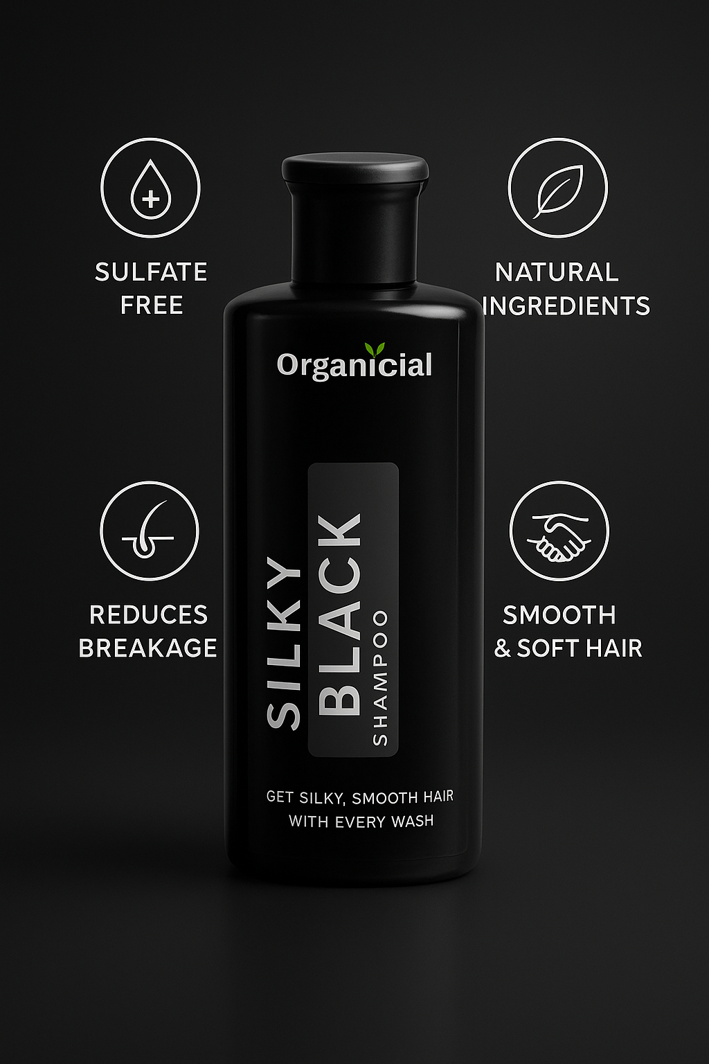 Organicial Botanica Silky Black Shine Shampoo