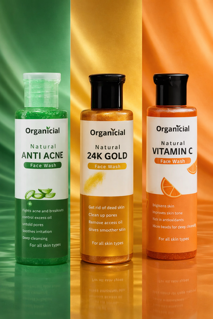 Organicial Complete Glow & Acne Care Trio