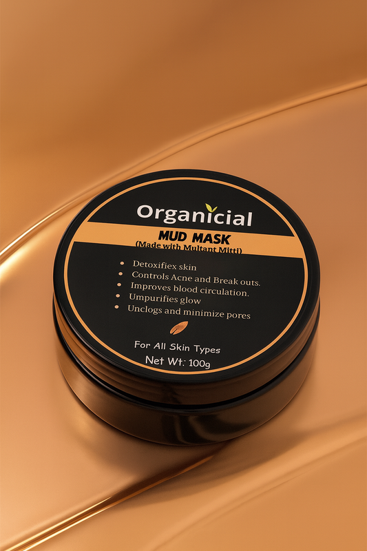 Organicial PureGlow Rejuvenating Silky Black Shampoo