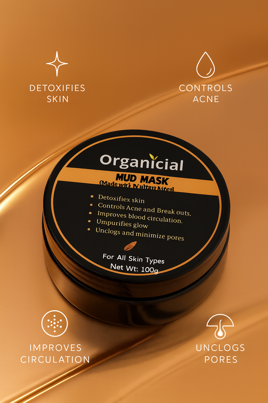 Organicial PureGlow Rejuvenating Silky Black Shampoo