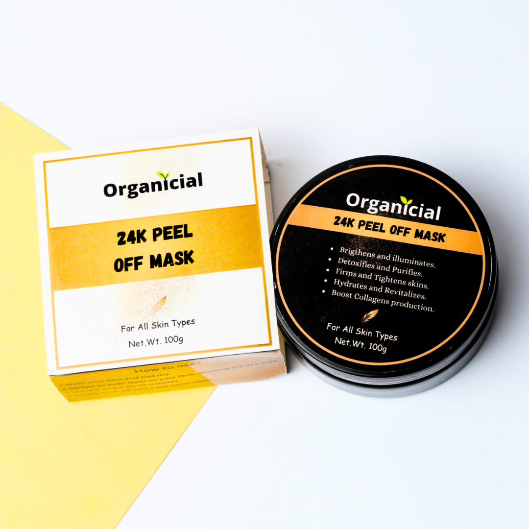 24K Gold peel off mask